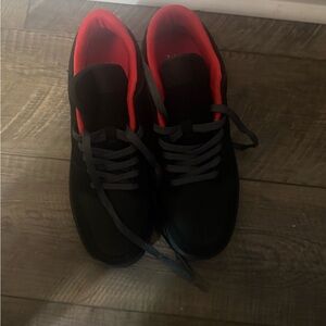 Stylish Black and Red Men's Sneakers